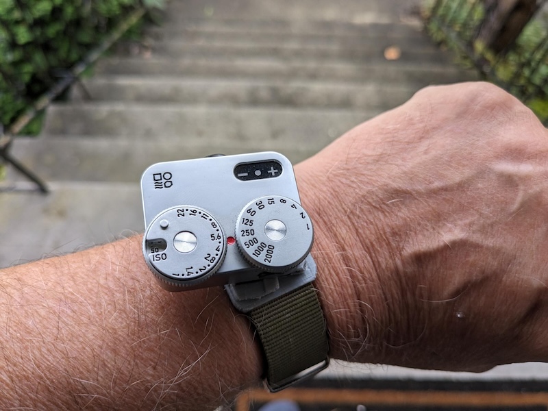 Watch strap cold shoe