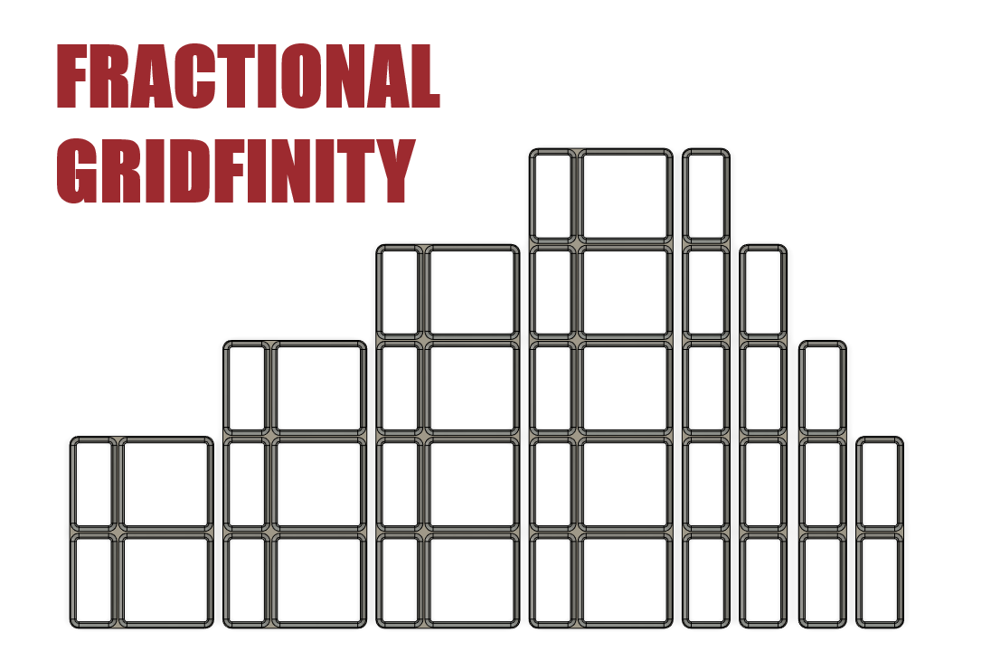 Fractional Gridfinity