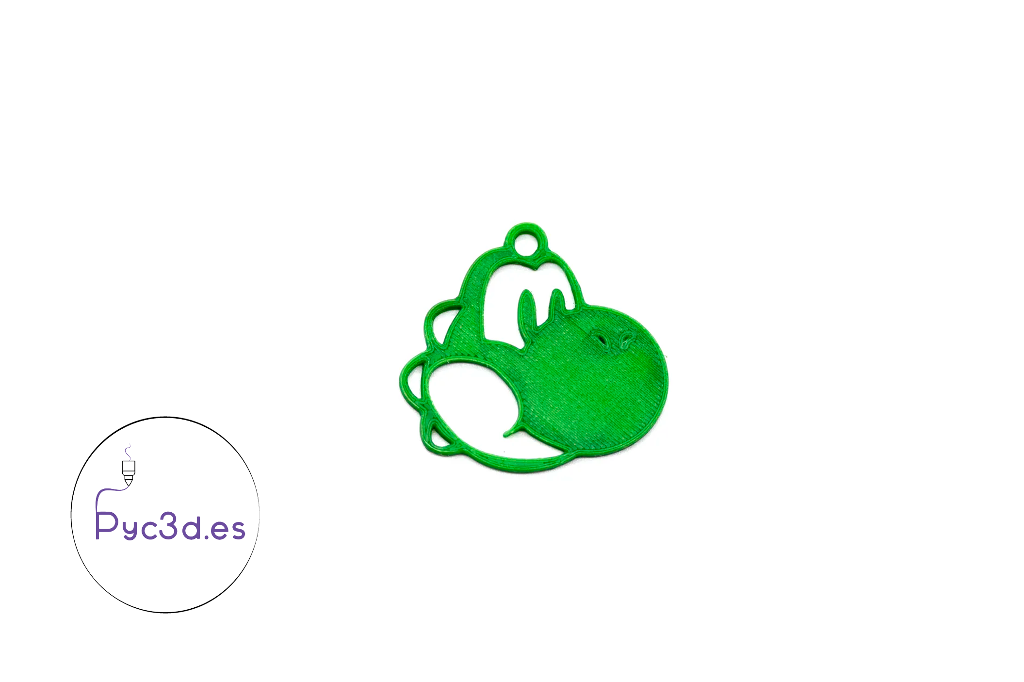 Miniatura 3 do modelo 3D YOSHI KEYCHAIN