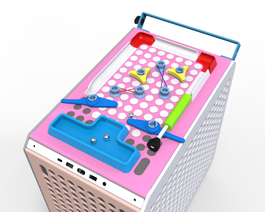 Pinball mod for QUBE 500
