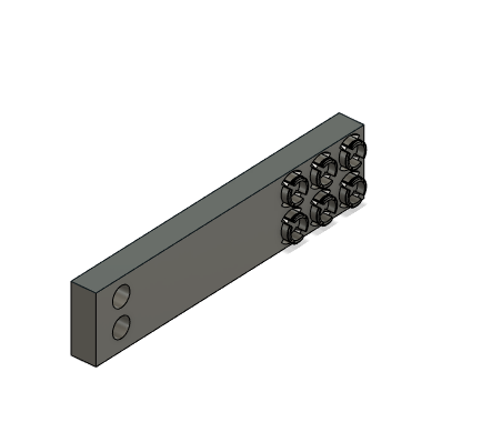 QUBE500 to rack mount