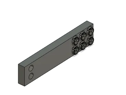 QUBE500 to rack mount