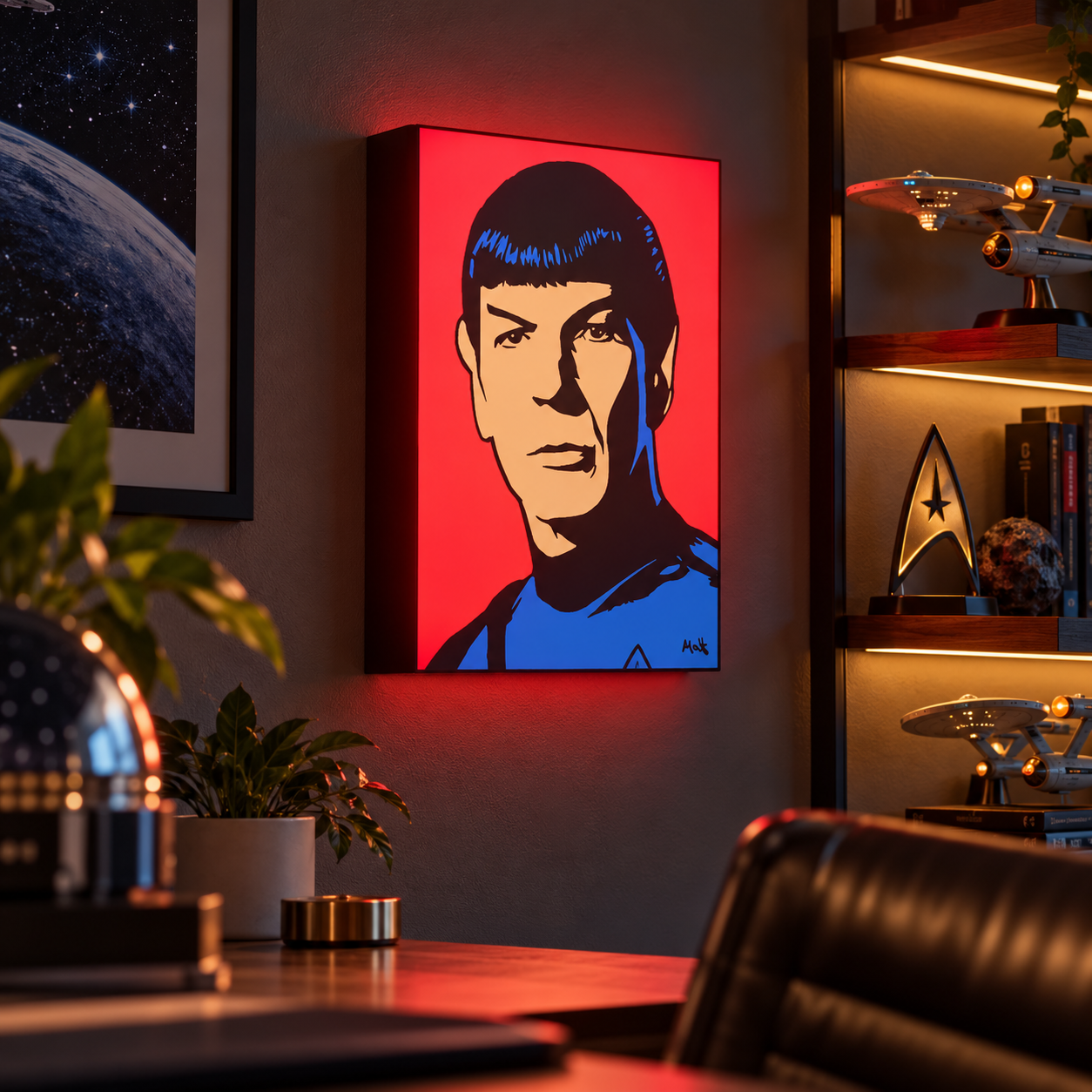 Spock Light Box
