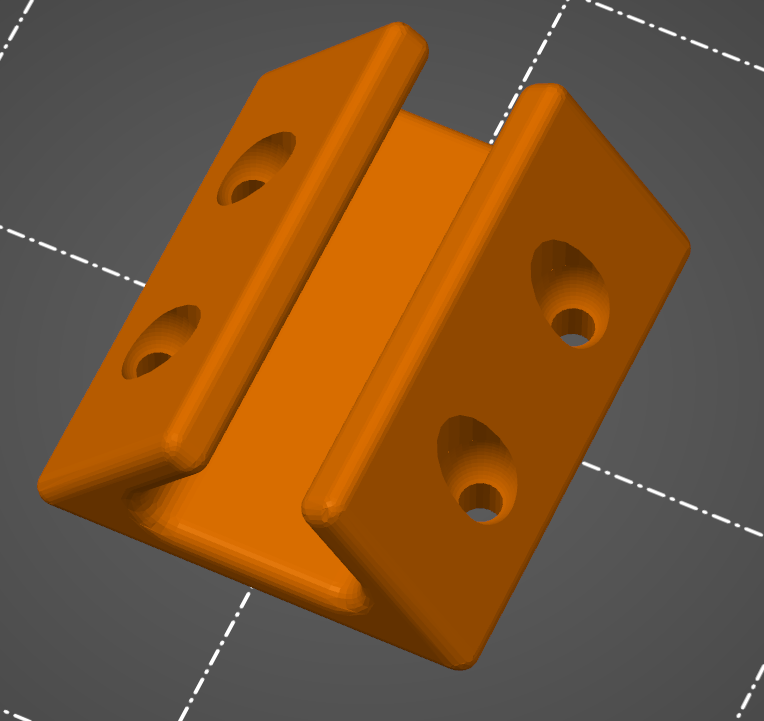 Part #3 without hidden mounting holes.