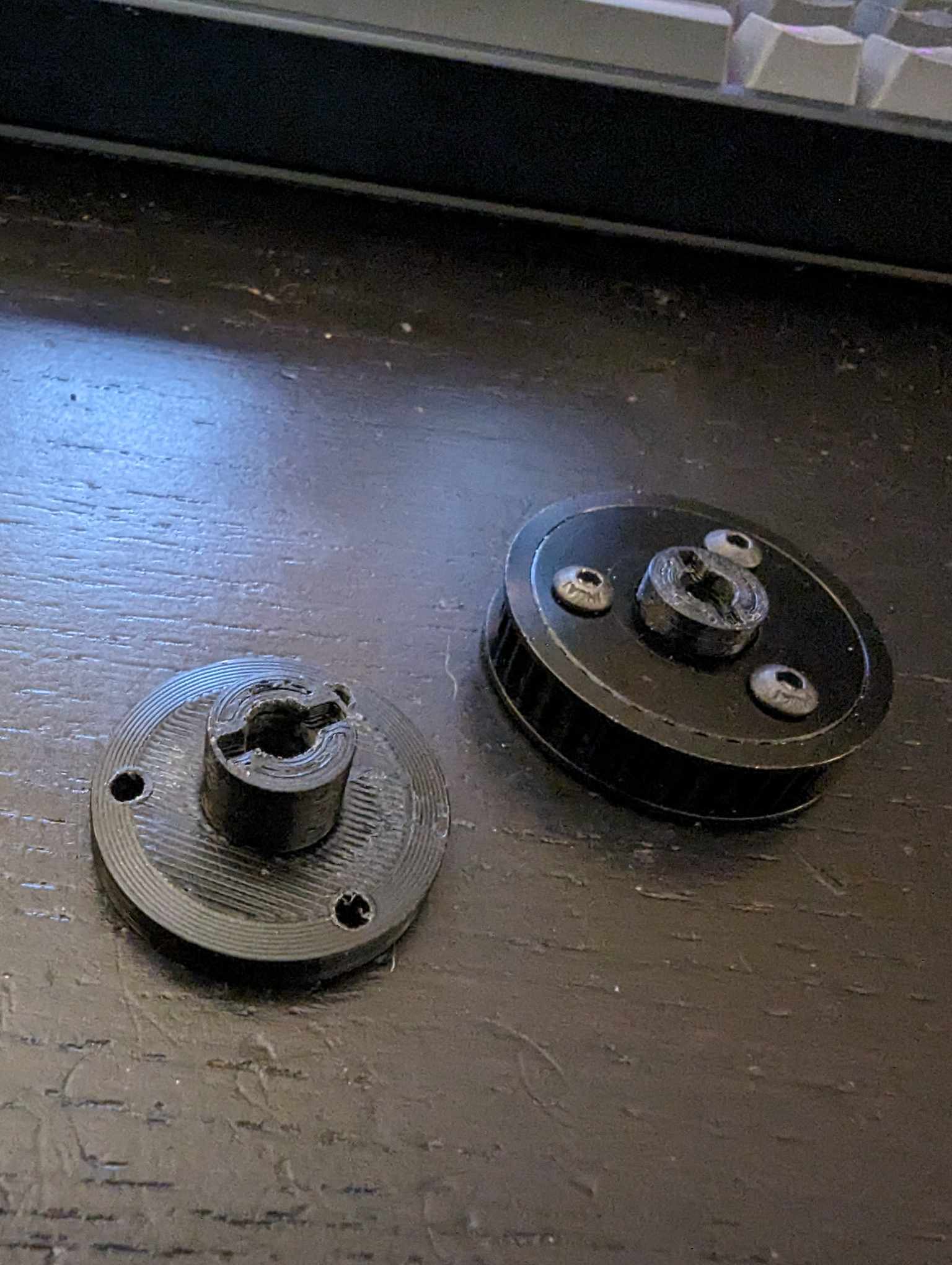 Rhino Shark Belt Pulley Holder by splinter182 Download free STL model