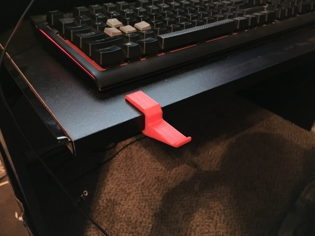 Miniatura 2 do modelo 3D Simple Headset hook