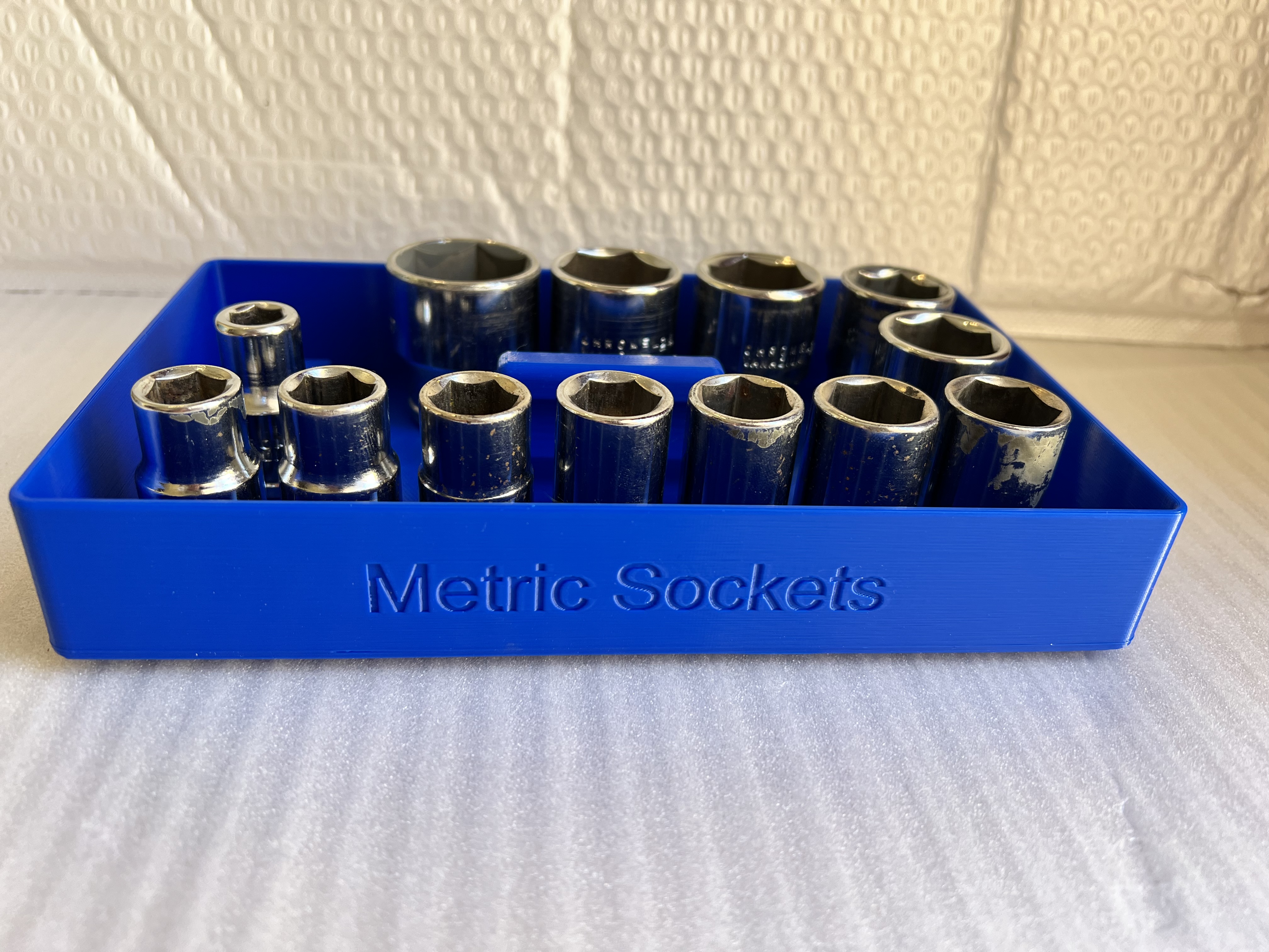 Miniatura 7 do modelo 3D Stackable socket trays