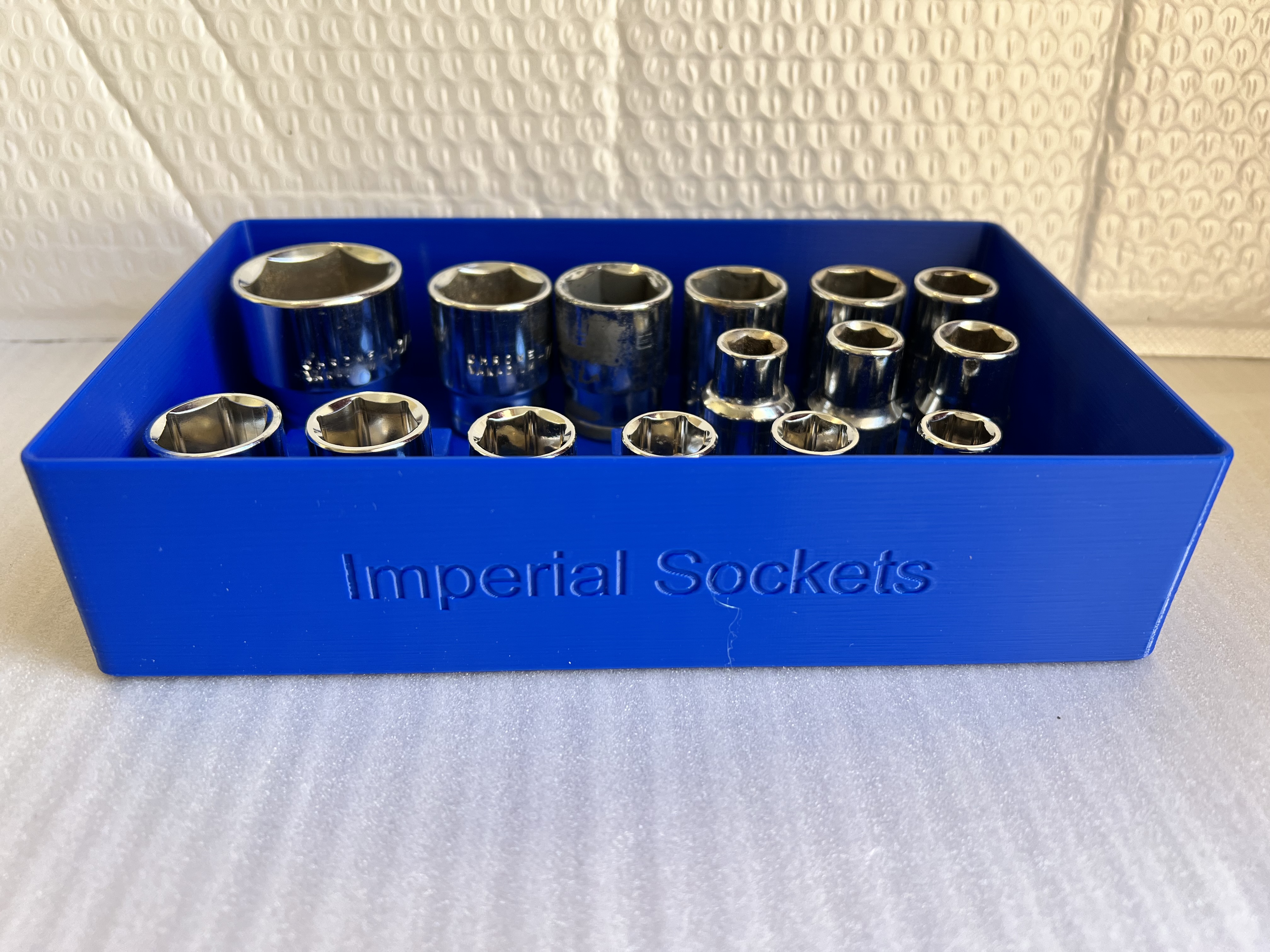 Miniatura 6 do modelo 3D Stackable socket trays
