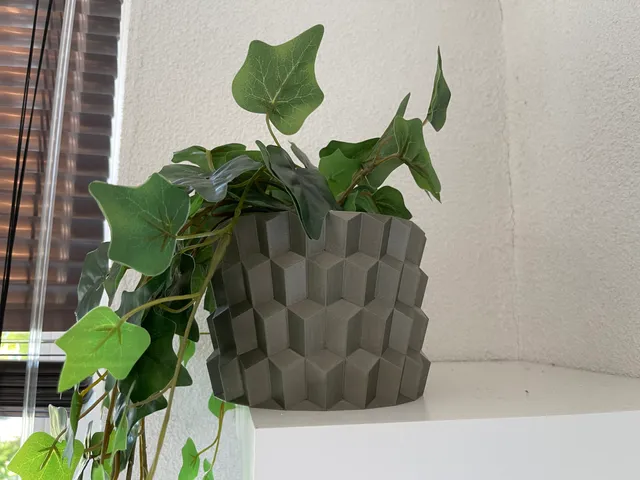 Crystal Chandelier Pot remix to fit IKEA 104.611.47 hanging plant