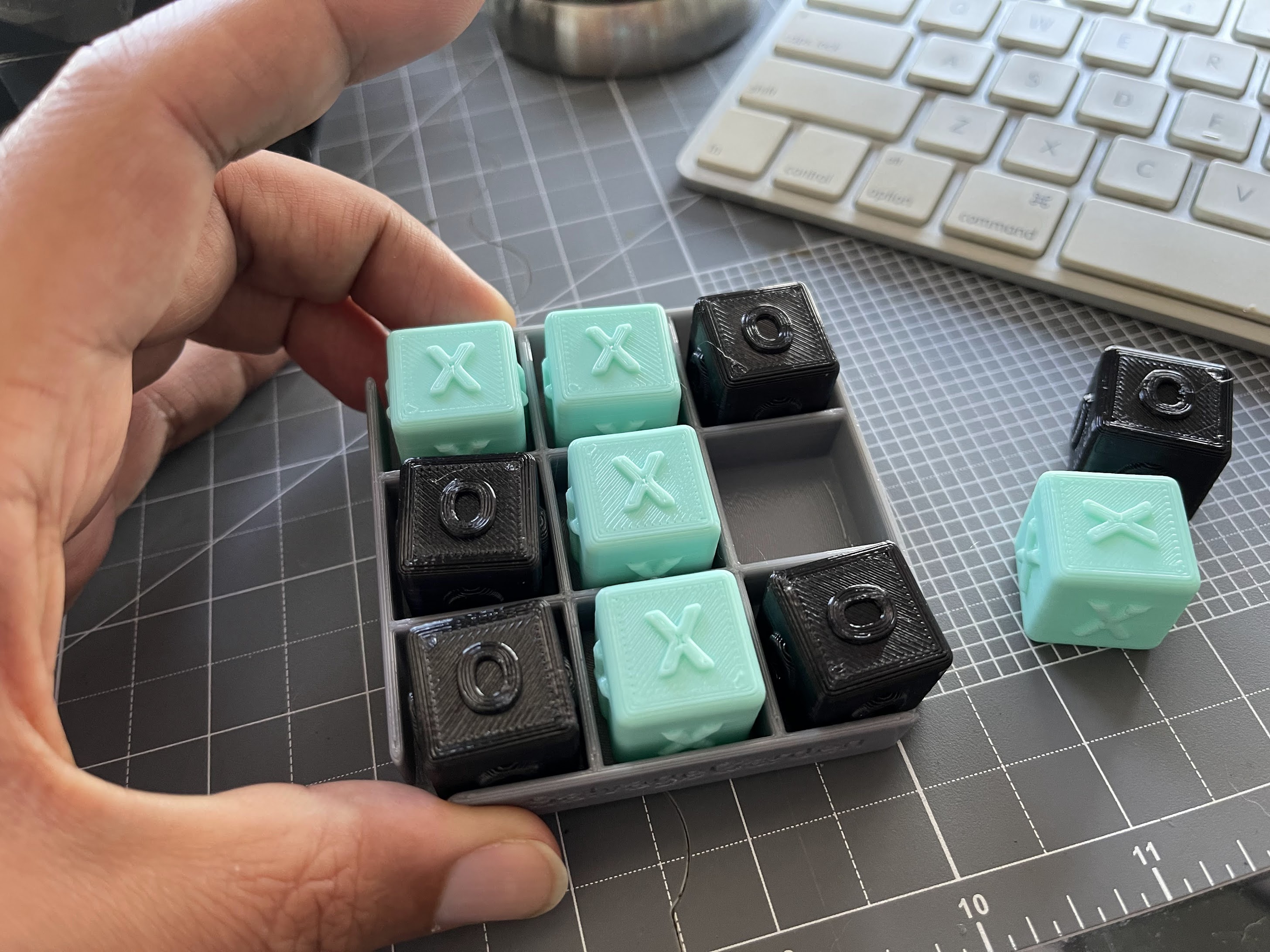 Tactile Tic-Tac-Toe for Visually Impaired, Gross Motor Skills