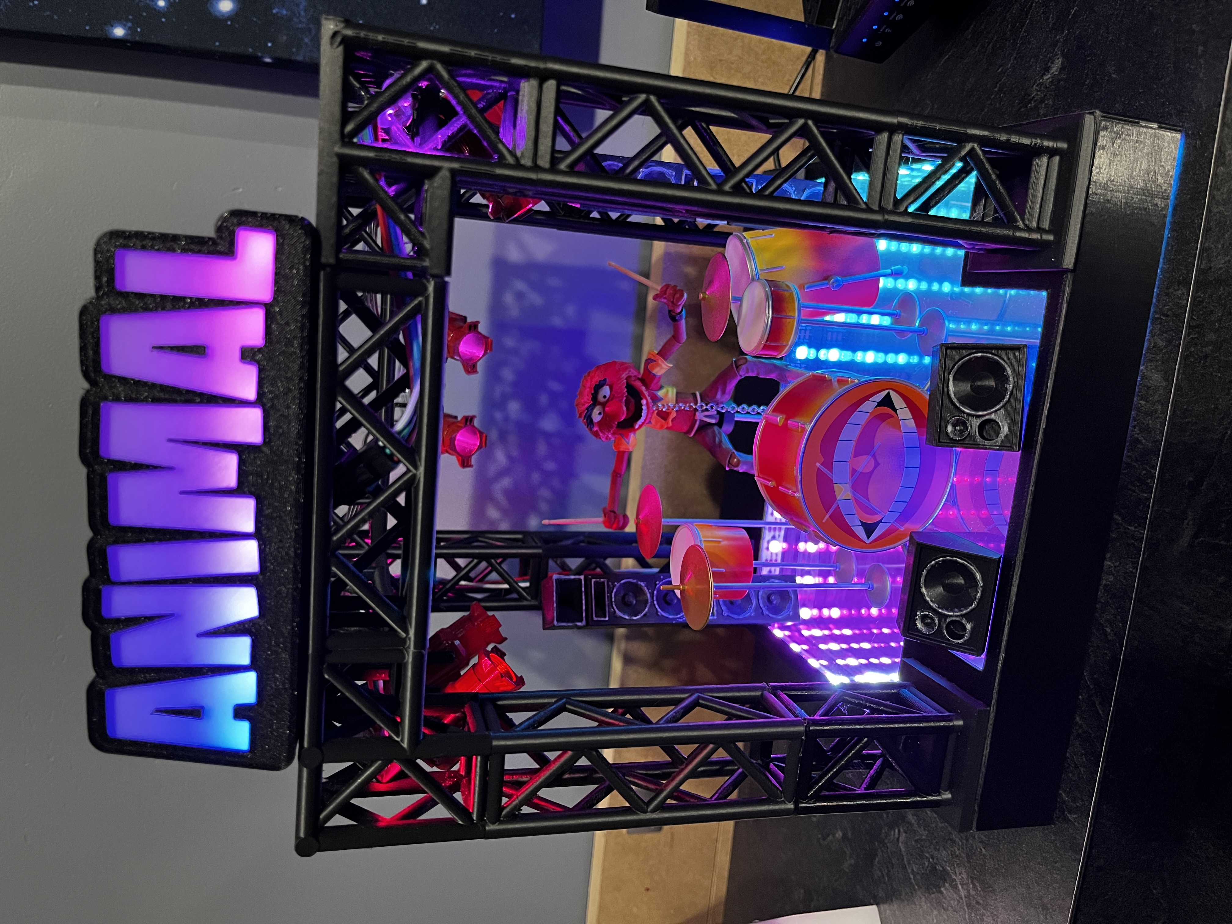 Rock Band Stage Base Infinity Mirror