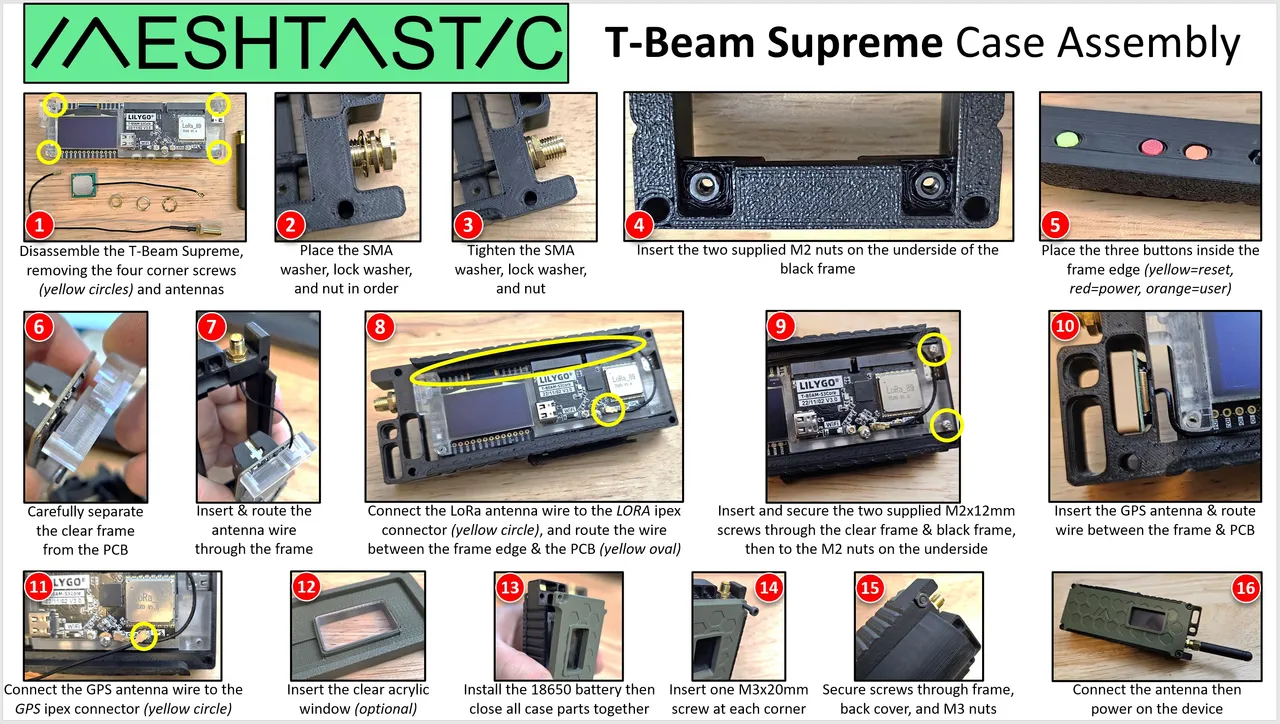 【期間限定】 by Meshtastic for case Supreme T-Beam TonyG free Download | トップス