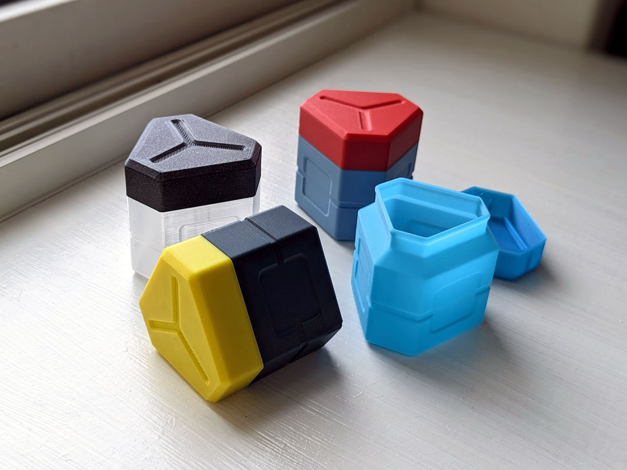 Miniatura 3 do modelo 3D Snap-On Lid Storage Container