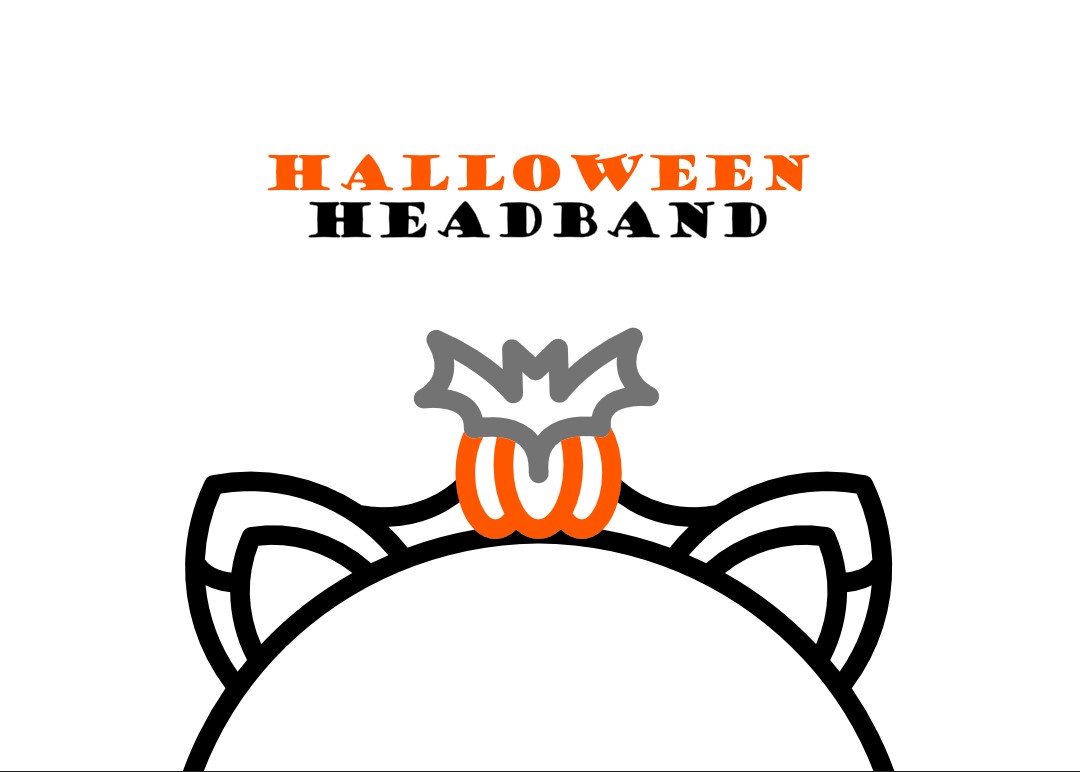 Halloween Headband by E3De | Download free STL model | Printables.com
