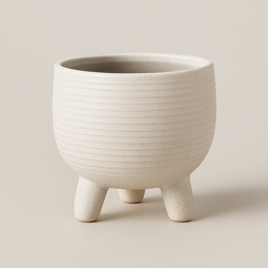 Miniatura 3 do modelo 3D Textured Ceramic Planter