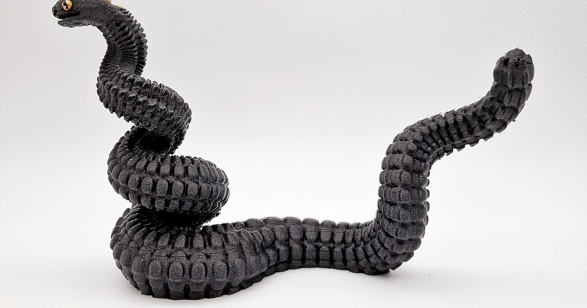 Halloween Snake by Mels 3D LABS | Download free STL model | Printables.com