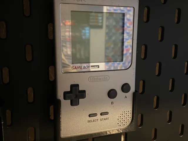 Gameboy Pocket Mount for IKEA Skadis