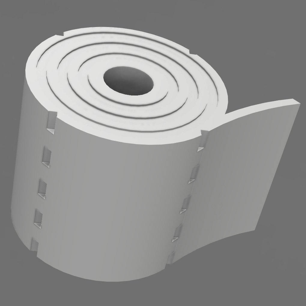 Toilet Paper Paracord Bead