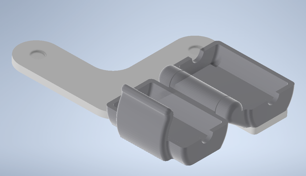 Filament dust filter mount for Elegoo Neptune 3