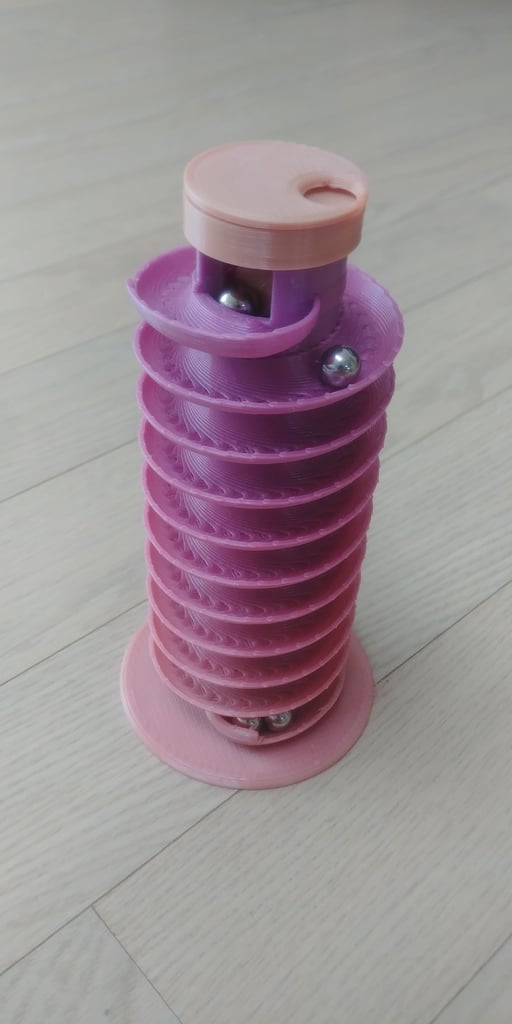 Marble Machine Spiral Coil