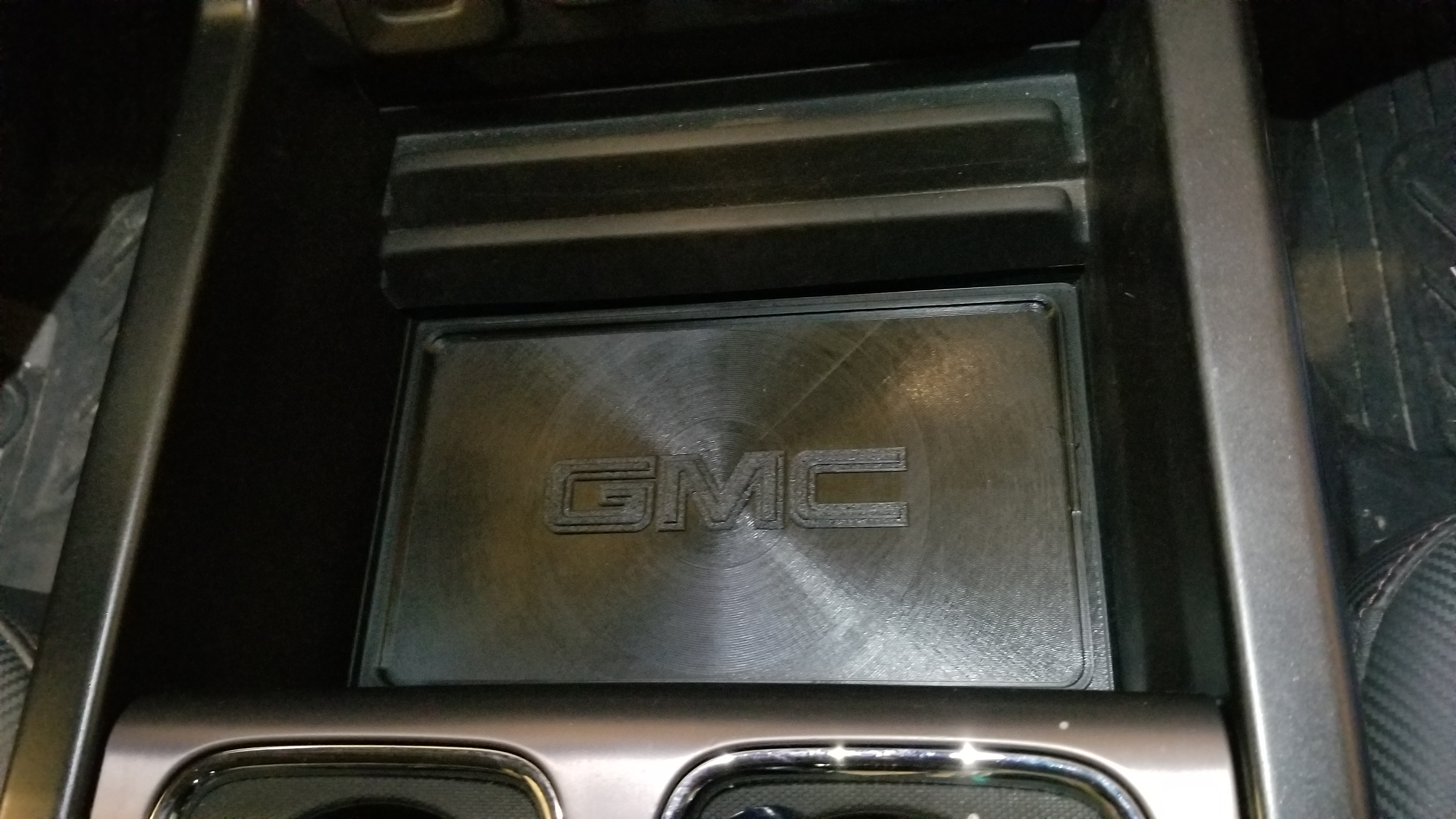 GMC Sierra Console Bin Cover