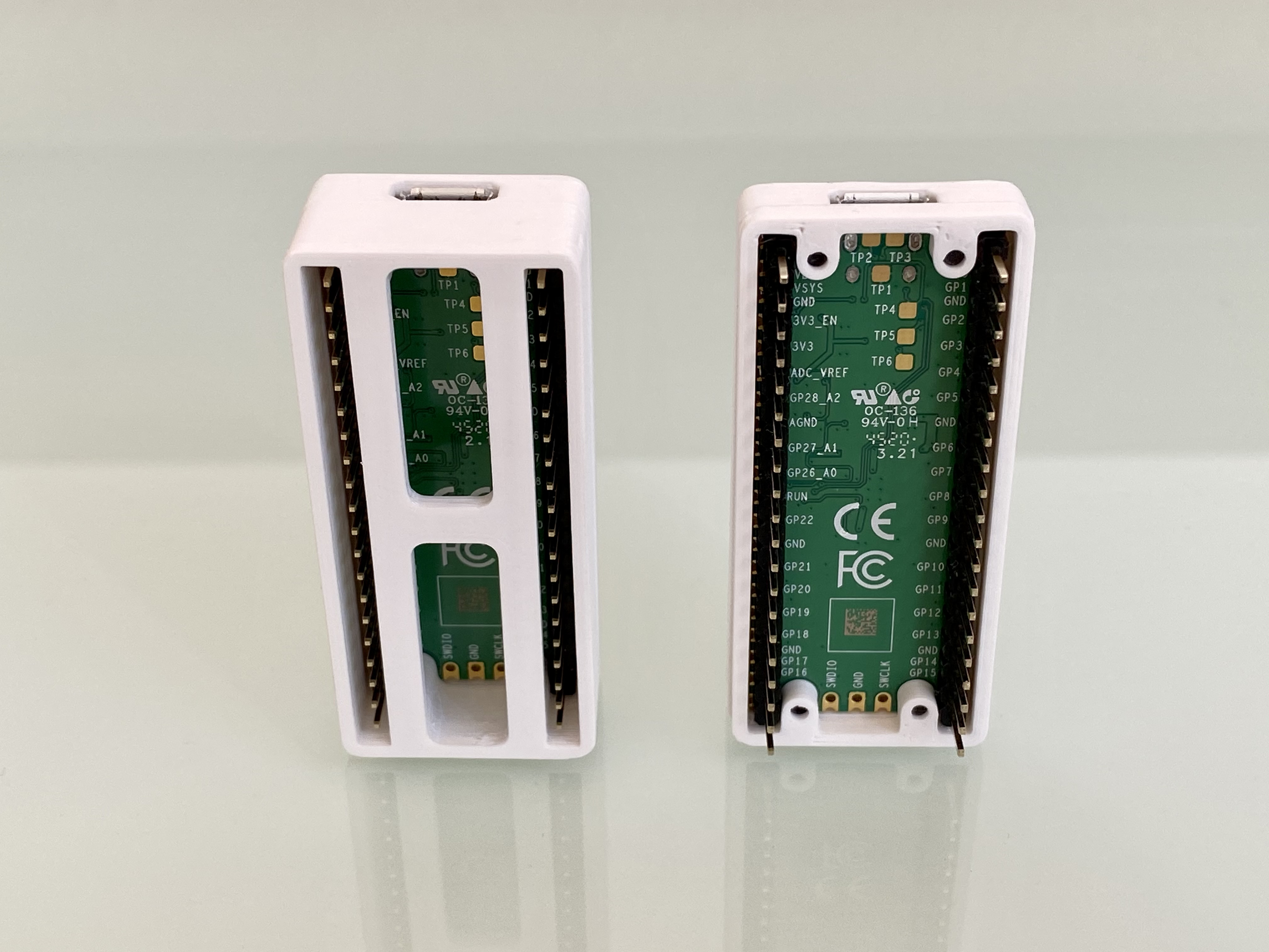 Slim modular Raspberry Pi Pico Case par maximilliampere | Téléchargez ...