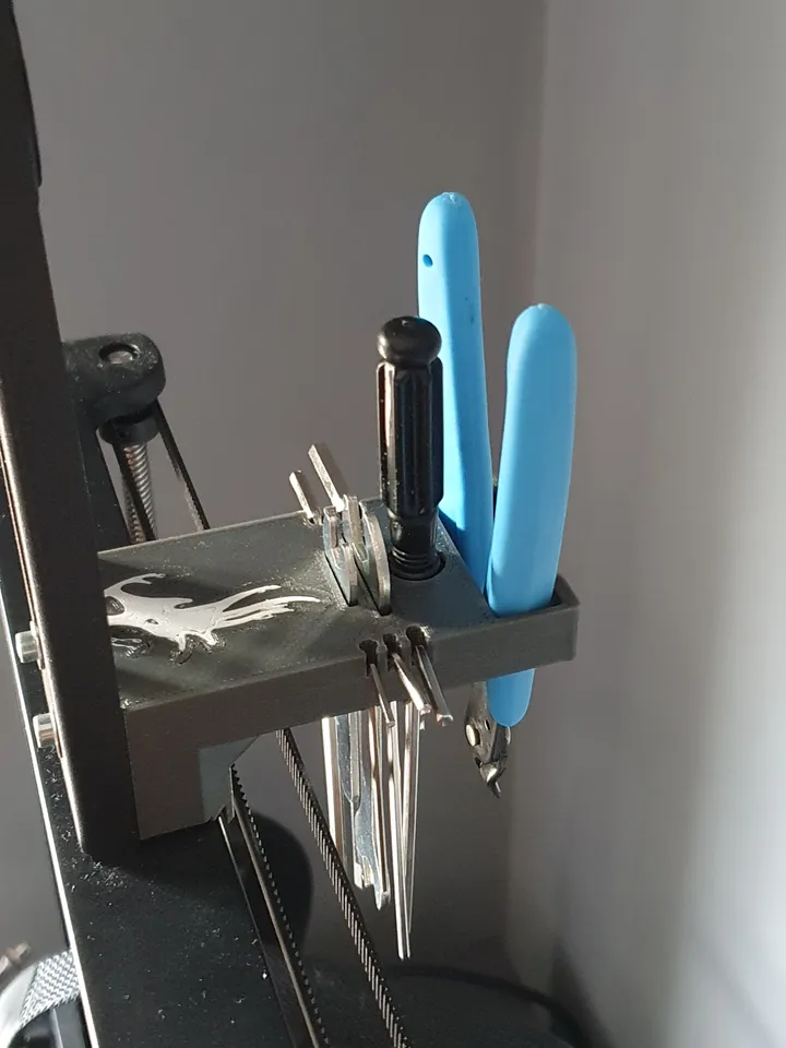 Ender-3 V3 SE Tool Holder by w33ble