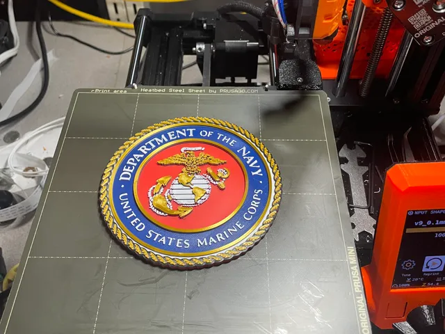 United States Marine Corps Coaster
