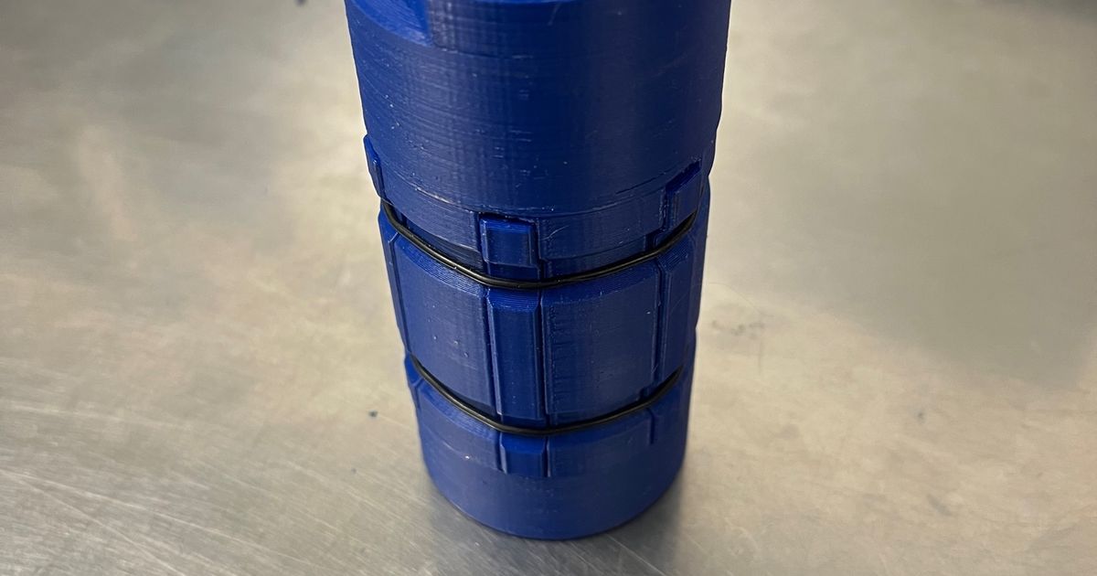 Lathe spindle work stop by Cody Nelson Download free STL model