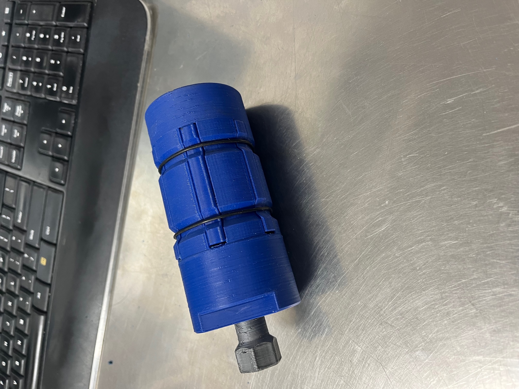 Lathe spindle work stop by Cody Nelson Download free STL model