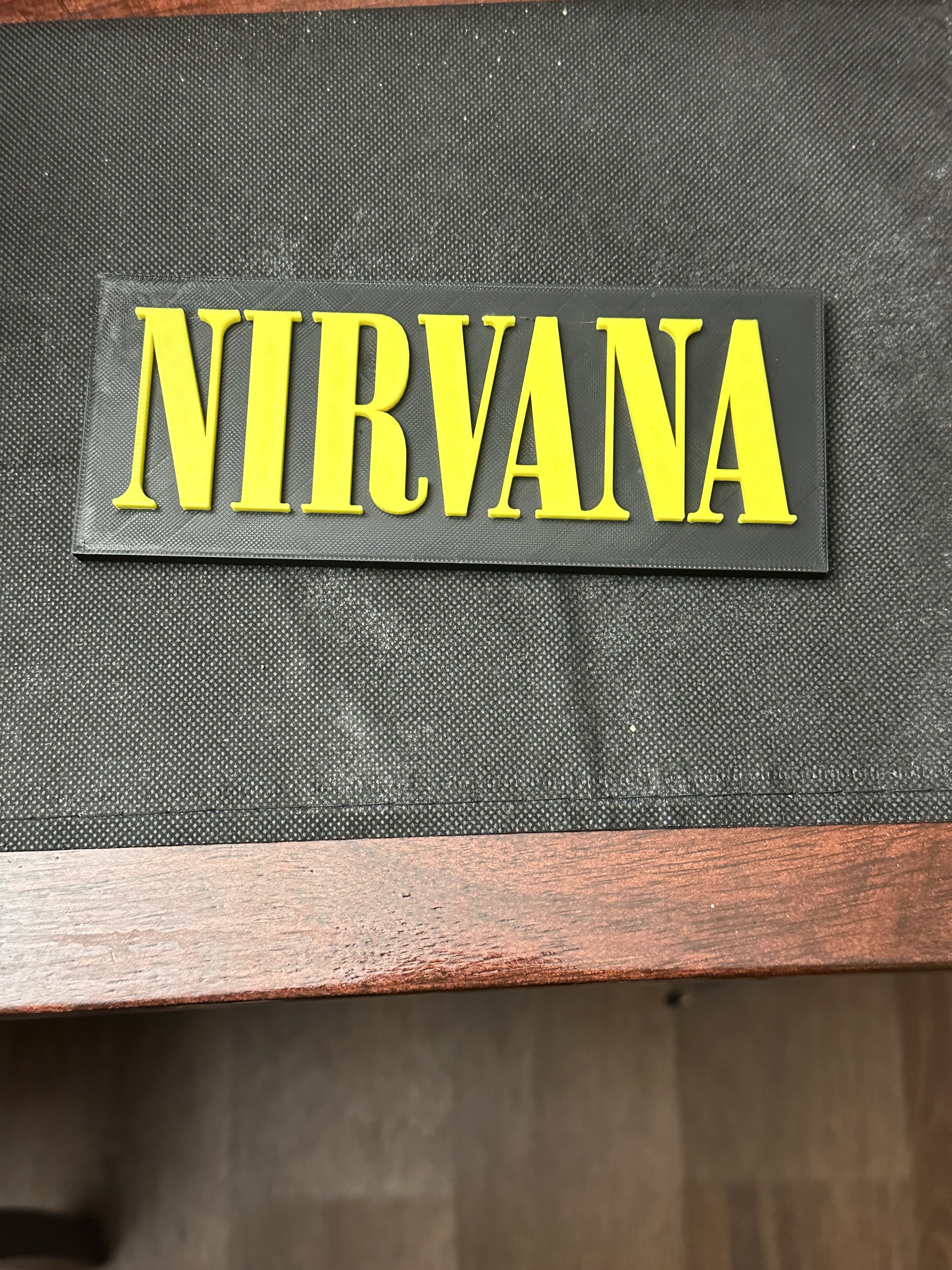 Narvana Band Sign