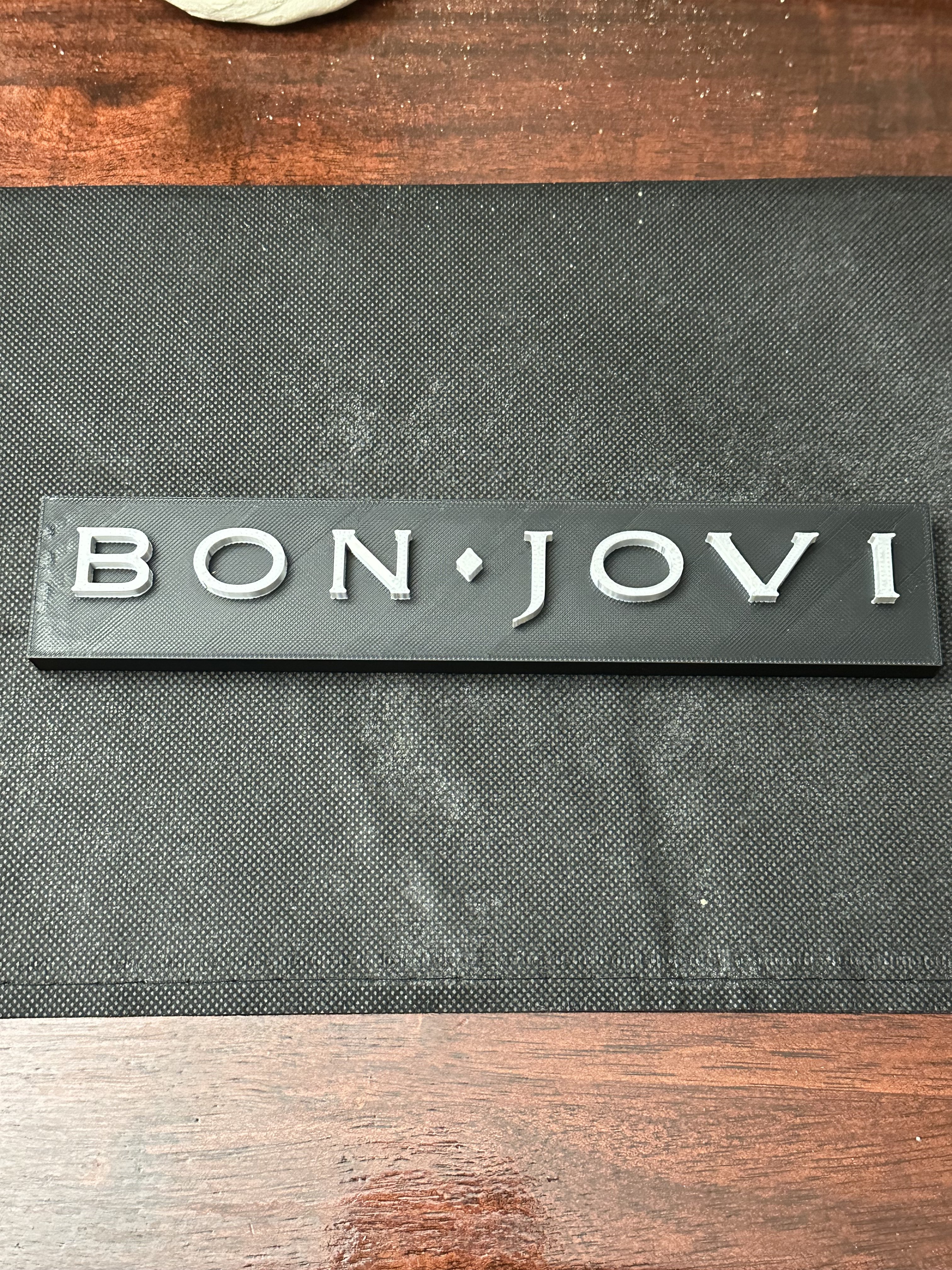 Bon Jovi Band Sign