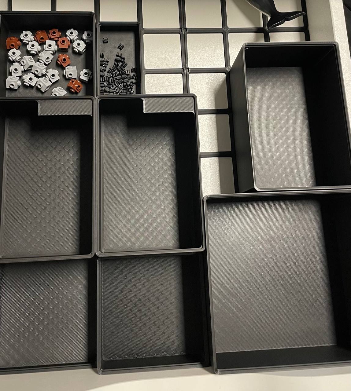 Ultimate Collection: Gridfinity Bins without holes from 1x1x1 to 12x12x12 + Lids