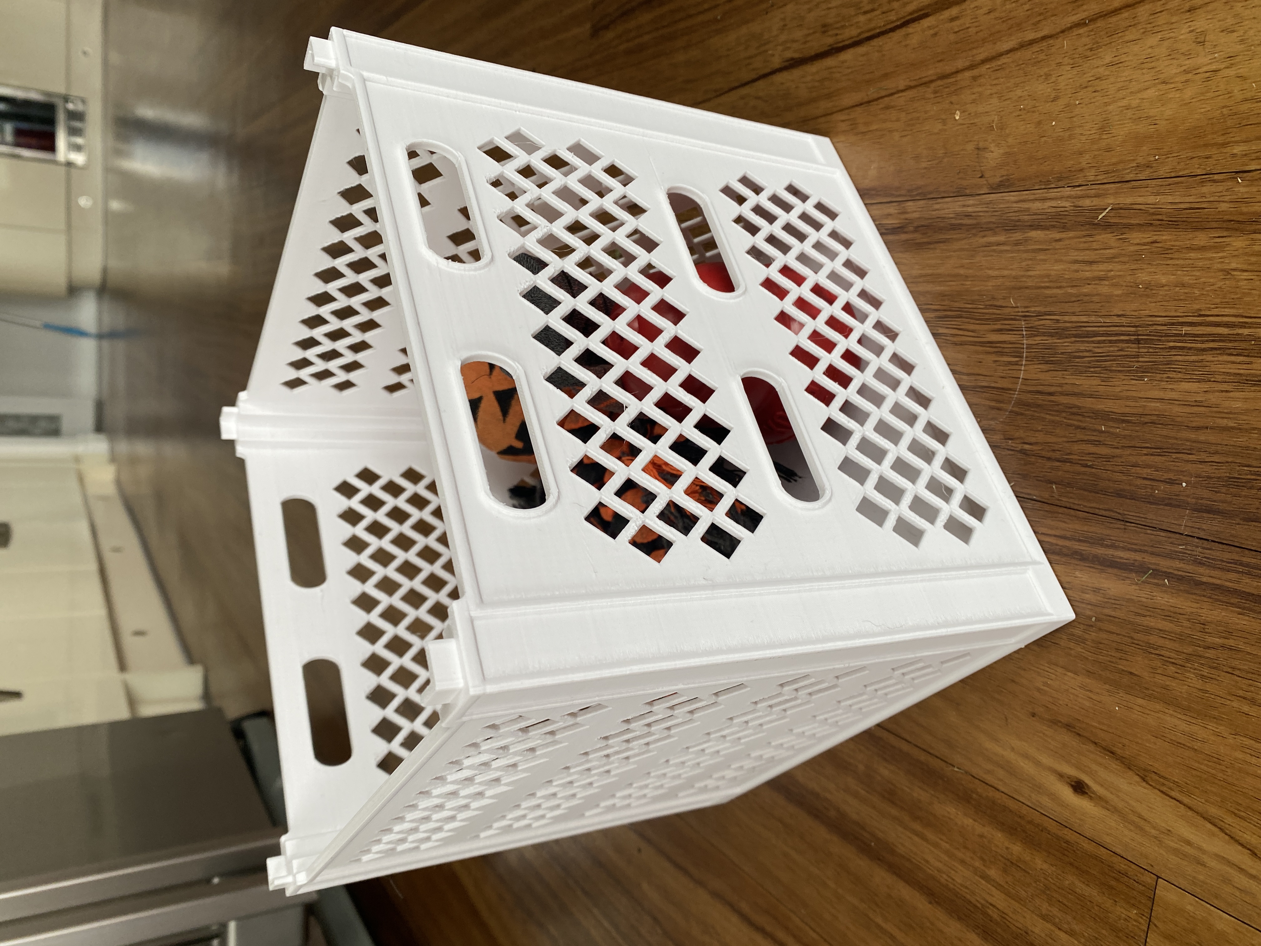 Large multi-purpose stacking storage crates — thumbnail 2