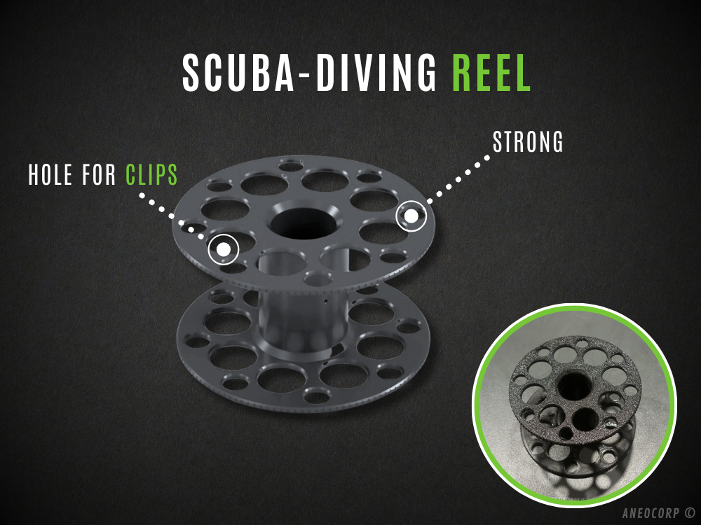 Scuba Diving Reel by AneoPsy, Download free STL model