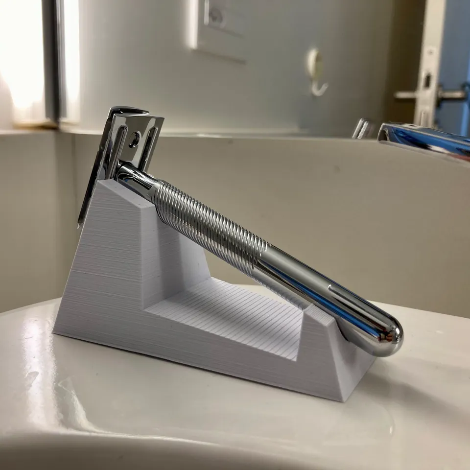 Safety Razor Stand by Tariki | Download free STL model | Printables.com
