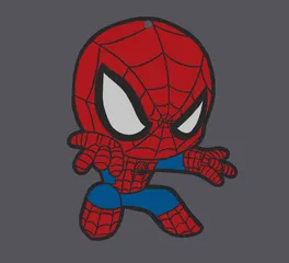 Spidey Keychain - Improved Printing