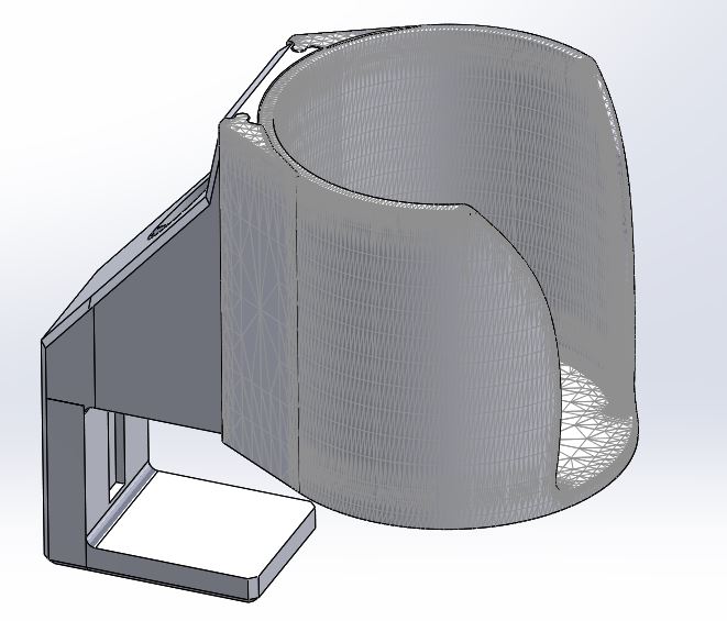 The Laptop Saver - A sub-desk level drink holder - ALN UPDATE