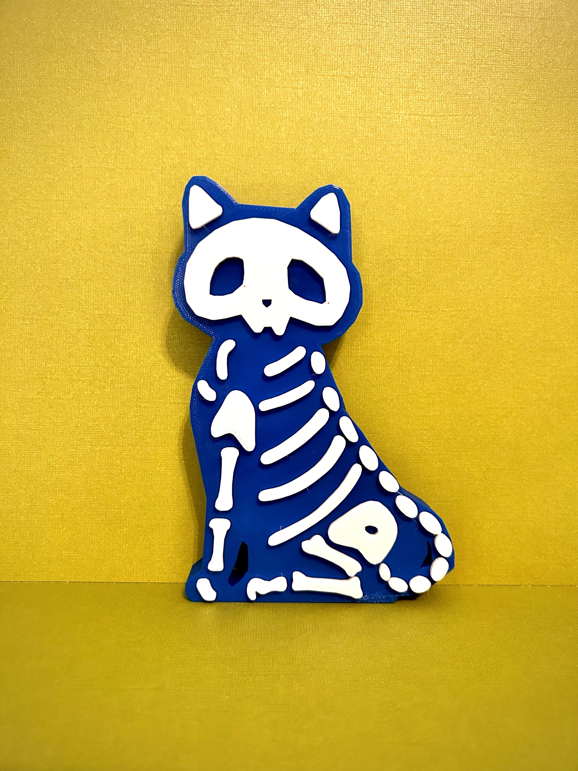 Cute Cat Skeleton por VualtChaser | Descargar modelo STL gratuito ...