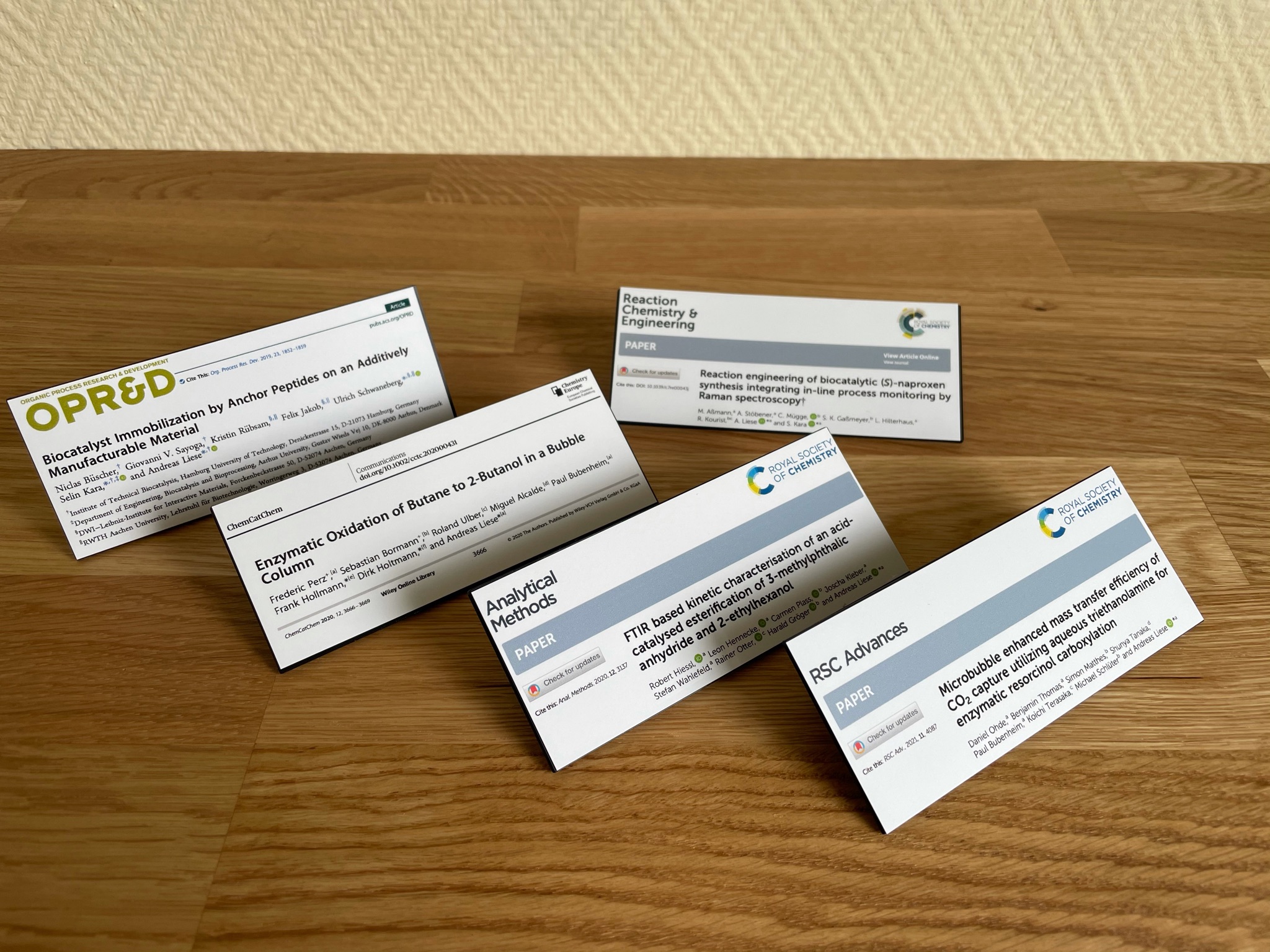 Display labels / Aufsteller / Beschriftung