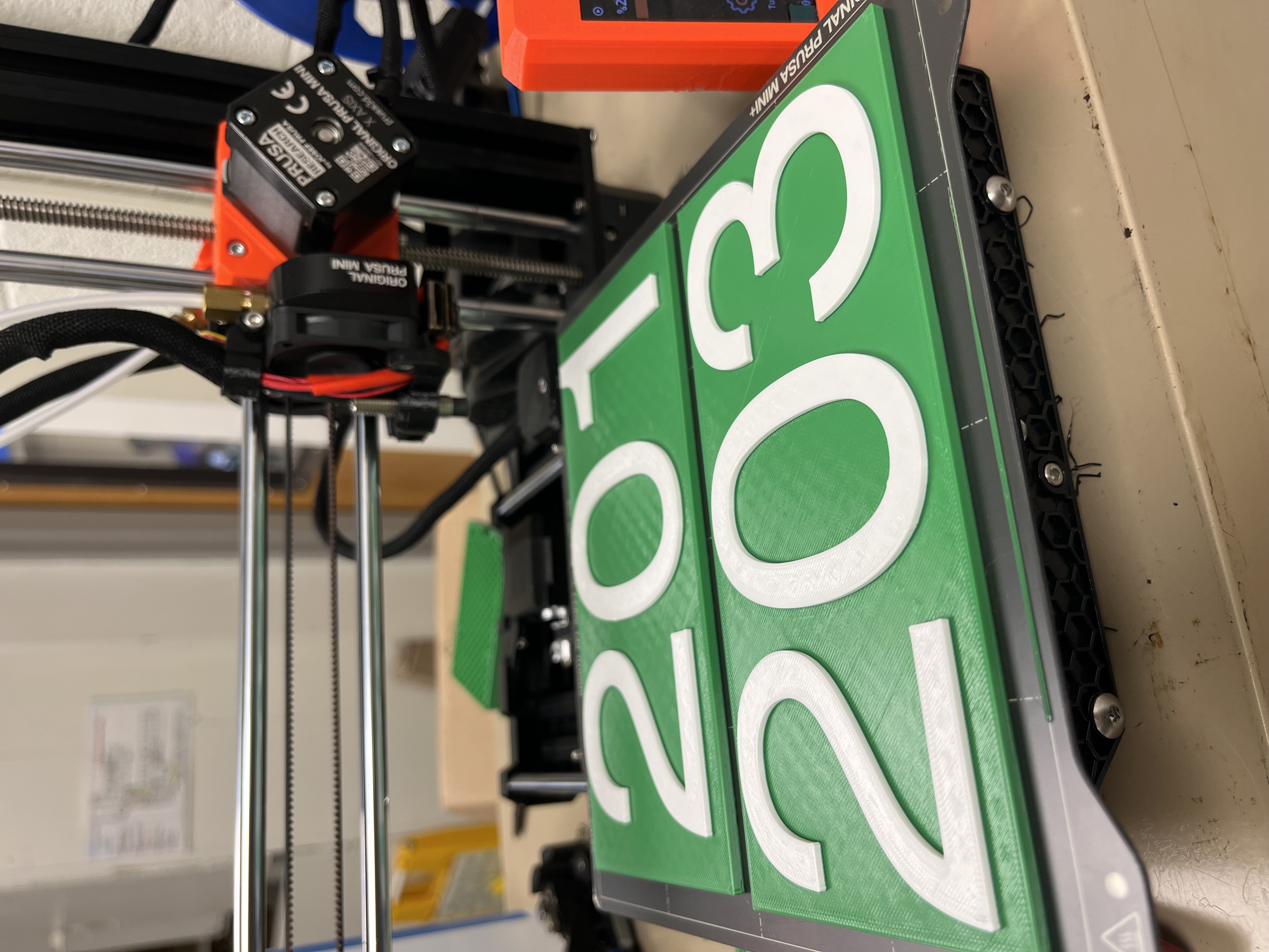 Editable signs for doors