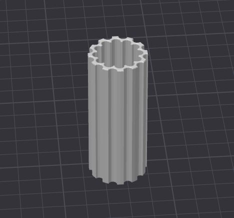 Adapter 18650 to 26650
