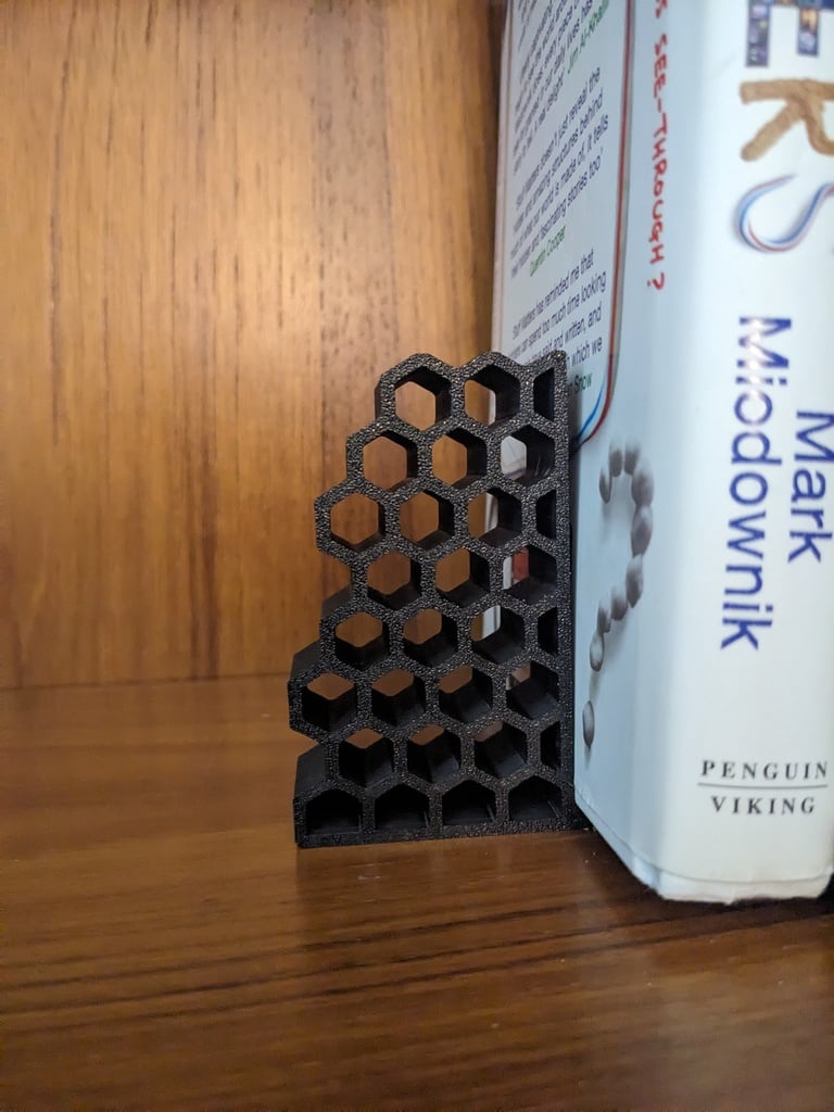 Miniatura 3 do modelo 3D Hex Bookend