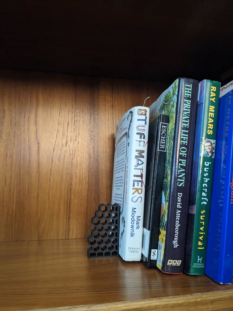 Hex Bookend by PILED Download free STL model