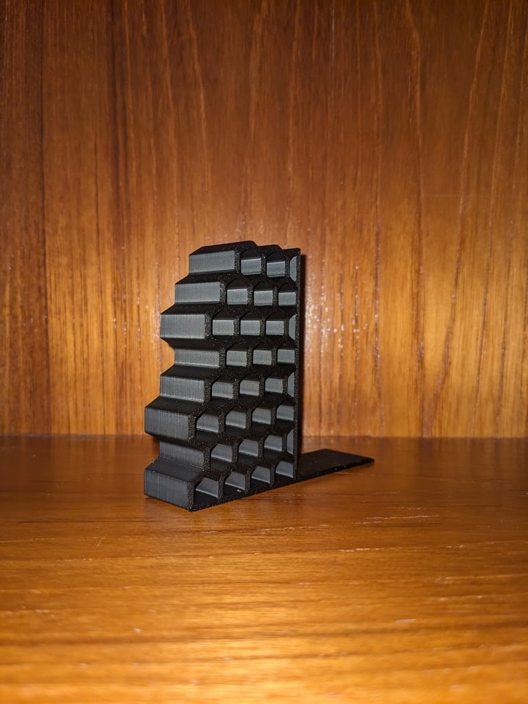 Hex Bookend by PILED Download free STL model