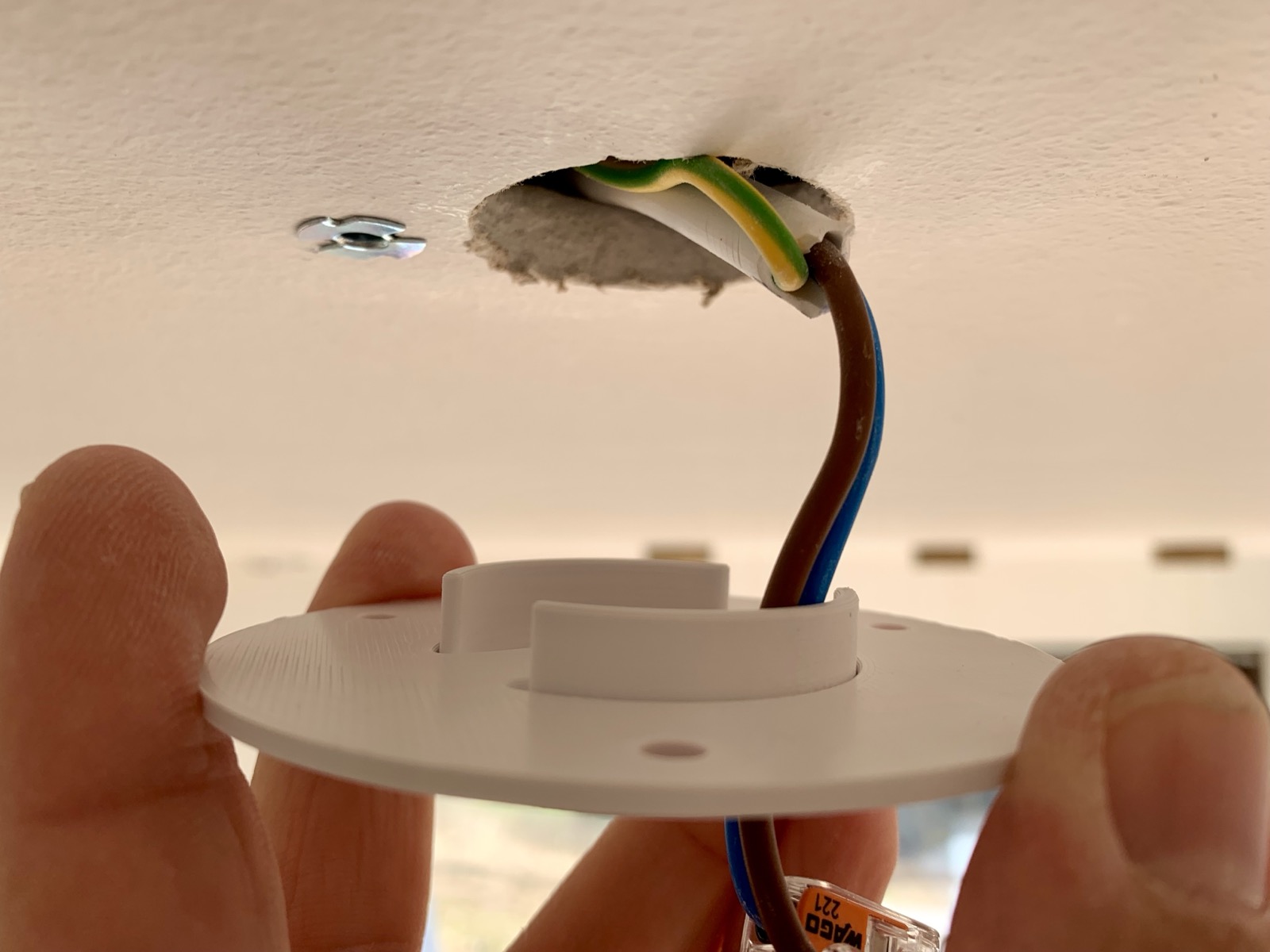 Miniatura 6 do modelo 3D Drywall ceiling lamp cone