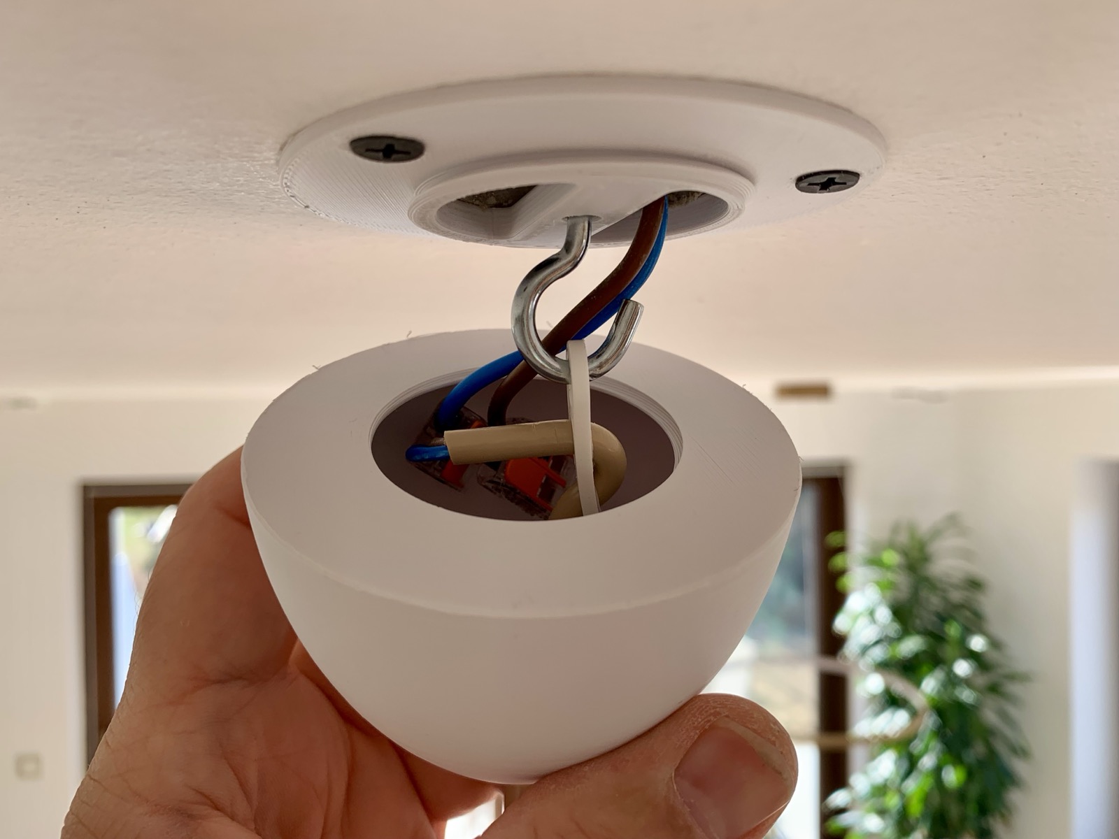 Miniatura 7 do modelo 3D Drywall ceiling lamp cone