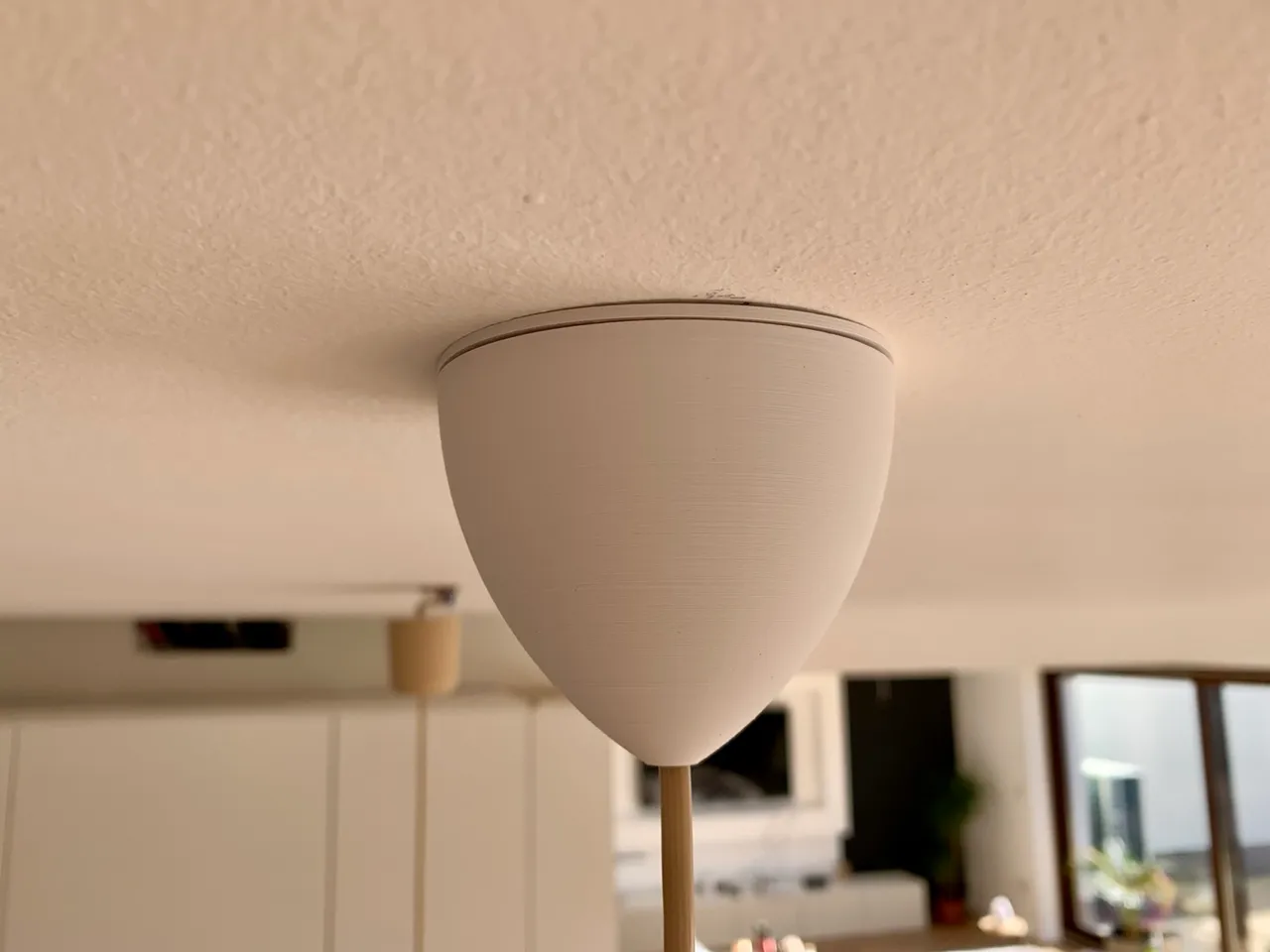 Drywall ceiling lamp cone by fns720 | Download free STL model