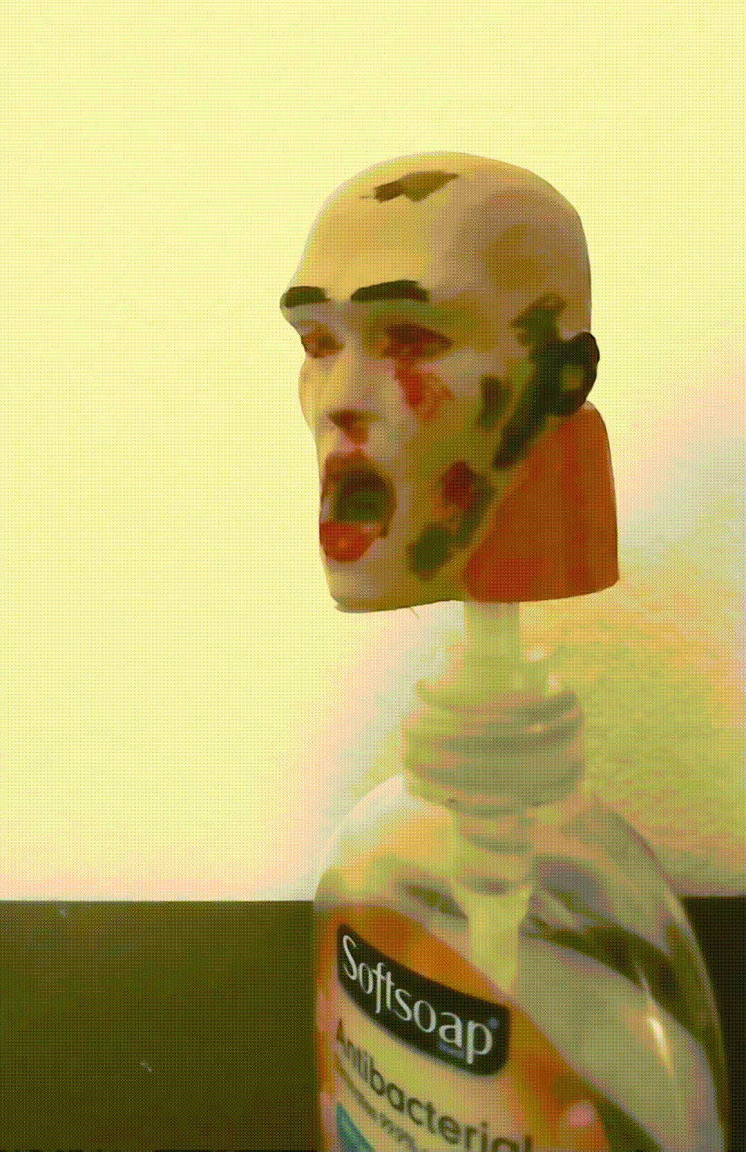 Zombie Head Vomiting Soap Dispenser
