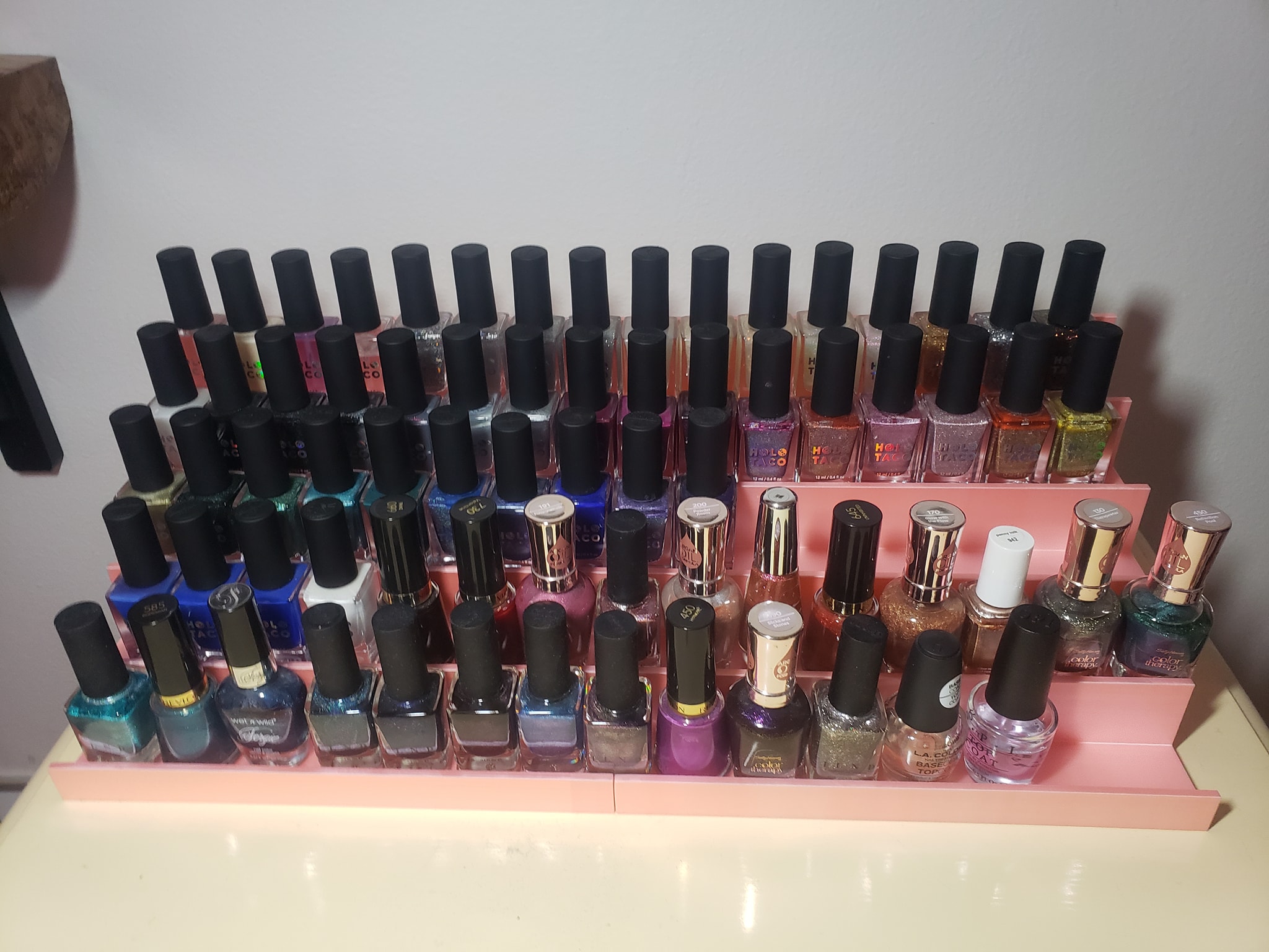 Nail Polish Shelf/Rack/Stand by Gwendolyn Pomidor Download free STL